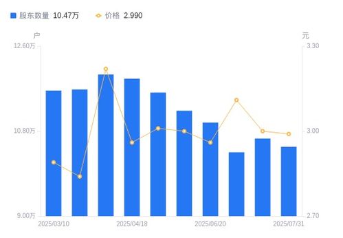 平潭發展A股股東結構變動分析 股東戶數減少，戶均持股提升